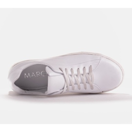 Marco Shoes Zapatillas deportivas de piel flor blanca blanco 6