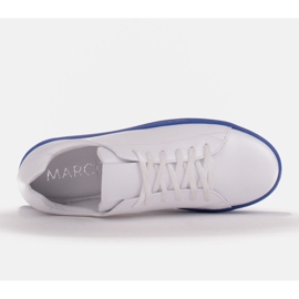 Marco Shoes Zapatillas deportivas de piel flor blanca blanco 5