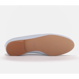 Marco Shoes Mocasines de mujer bailarinas con adorno azul 6
