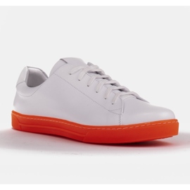 Marco Shoes Zapatillas deportivas de piel flor blanca blanco 2