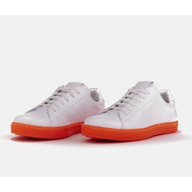 Marco Shoes Zapatillas deportivas de piel flor blanca blanco 3