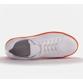 Marco Shoes Zapatillas deportivas de piel flor blanca blanco 4