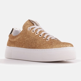 Marco Shoes Zapatillas ligeras con suela gruesa 1958P-1208-615-1 dorado 6