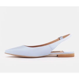 Marco Shoes Sandalias azul piel natural 1