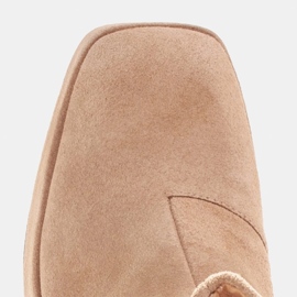 Marco Shoes Botas Rosalia en la plataforma beige 6