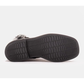 Marco Shoes Botas Federica con cierres decorativos negro 6