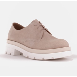 Marco Shoes Zapatos Angelina con suela en blanco y beige 2