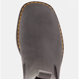 Marco Shoes Botas Greta con goma elástica gris 7