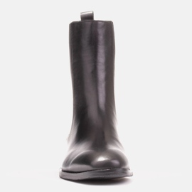 Marco Shoes Botines Chelsea Sofi con goma en la parte superior negro 3