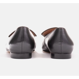 Marco Shoes Bailarinas con lengua decorativa negro 5