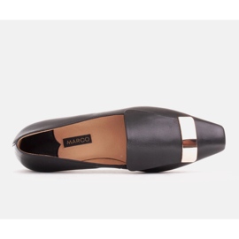 Marco Shoes Bailarinas con lengua decorativa negro 6