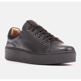 Marco Shoes Zapatillas deportivas con suela gruesa negro 1