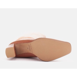 Marco Shoes Botas de tacón con empeine regular marrón 4
