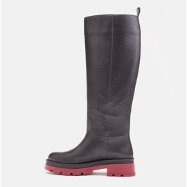 Marco Shoes Botas de trampero con parte superior regular negro 2