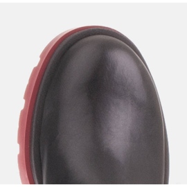 Marco Shoes Botas de trampero con parte superior regular negro 3