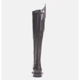 Marco Shoes Botas con cremalleras y goma elástica negro 3