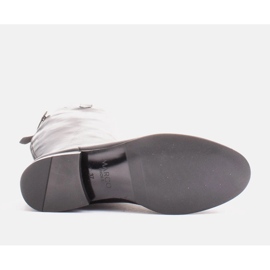 Marco Shoes Botas con cremalleras y goma elástica negro 6