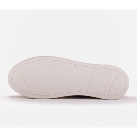 Marco Shoes Zapatillas de mujer de piel auténtica con suela gruesa rosado dorado 6