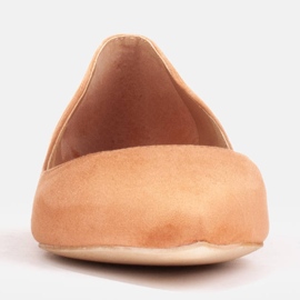 Marco Shoes Bailarinas sutiles naranja 2