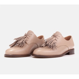 Marco Shoes Zapatos de cordones con flecos 2222P-1250-1 beige 3