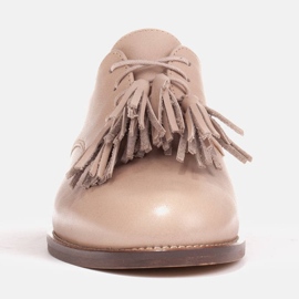 Marco Shoes Zapatos de cordones con flecos 2222P-1250-1 beige 1