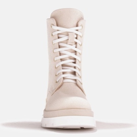 Marco Shoes Botines primavera algodón 2090B-1265-4 beige 5