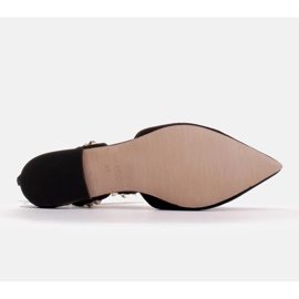 Marco Shoes Sandalias negras con tachuelas negro 4