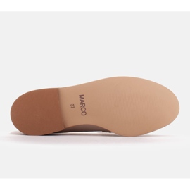 Marco Shoes Mocasines con flecos decorativos beige rosado 7