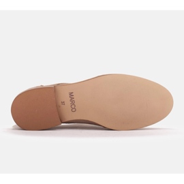 Marco Shoes Zapatos con perforación decorativa beige 5