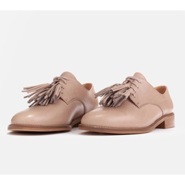 Marco Shoes Zapatos de cordones con flecos 2222P-1250-1 beige 3