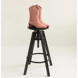Marco Shoes Botas rosa de ante natural rosado 6