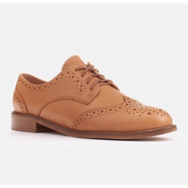 Marco Shoes Zapatos con perforación decorativa marrón 1