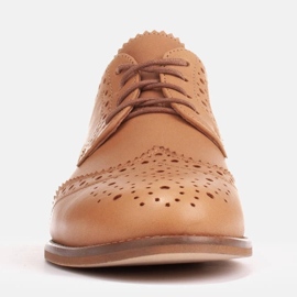 Marco Shoes Zapatos con perforación decorativa marrón 2