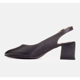 Marco Shoes Zapatos de salón elegantes para mujer. negro 3