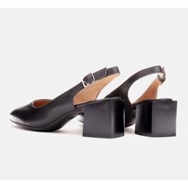 Marco Shoes Zapatos de salón elegantes para mujer. negro 5