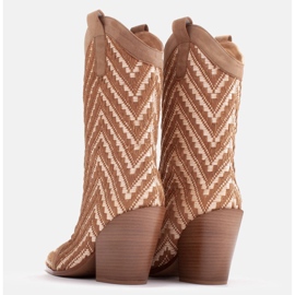Marco Shoes Bota cowboy marrón-beige 5