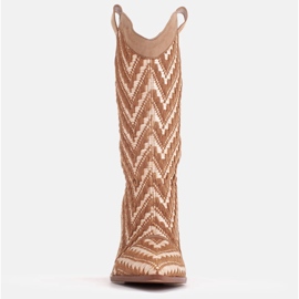 Marco Shoes Bota cowboy marrón-beige 2