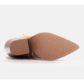 Marco Shoes Bota cowboy marrón-beige 6
