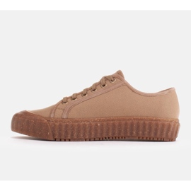 Marco Shoes Deportivas deportivas con fondo ecológico beige 2
