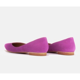 Marco Shoes Bailarinas sutiles rosado 6