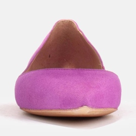 Marco Shoes Bailarinas sutiles rosado 2