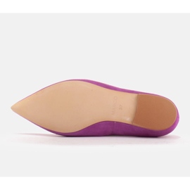 Marco Shoes Bailarinas sutiles rosado 7