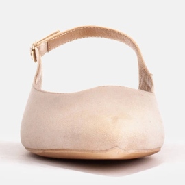 Marco Shoes Sandalias beige ante natural 2