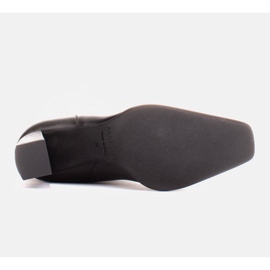 Marco Shoes botas altas clasicas negro 4