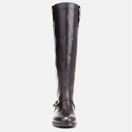 Marco Shoes Botas de montar con pulsera en el tobillo negro 7