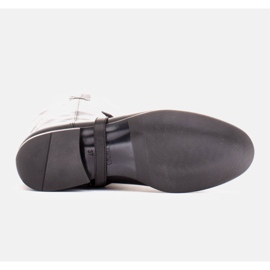 Marco Shoes Botas de montar con pulsera en el tobillo negro 4