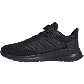 Zapatillas Adidas Runfalcon C Jr EG1584 negro 2