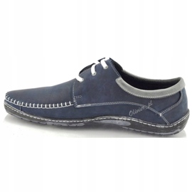 Mario Pala Zapatos hombre 539 azul marino 2