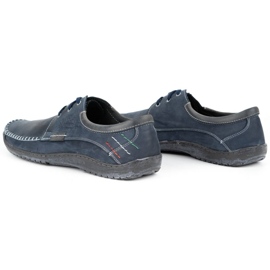 Mario Pala Zapatos hombre 539 azul marino 4