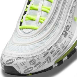 Nike Air Max 97 M DH0006-100 zapatillas blanco 5